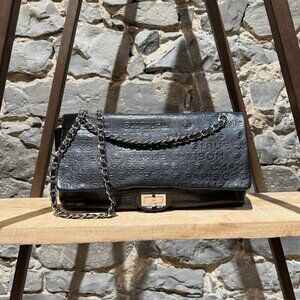 Chanel 2008-2009 Black Unlimited Rue Cambon 228 Reissue 2.55 Maxi Flap Bag